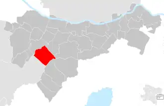 Lage der Gemeinde Götzendorf an der Leitha im Bezirk Bruck an der Leitha (anklickbare Karte)