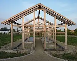 Eingangsseite des Mithräums II