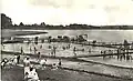 Kosenowsee - Badeanstalt mit Steg 1964