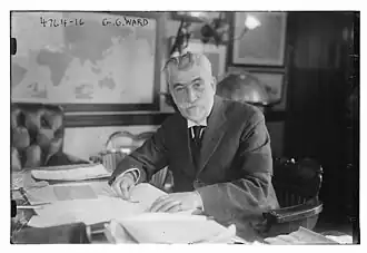 George Gray Ward, Vizepräsident der CCC (um&nbsp;1918)