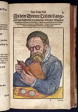 Riembrille (liegend) 1583