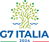 Logo der italienischen G7-Präsidentschaft 2024