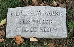 Grab von Wilhelm Gauß