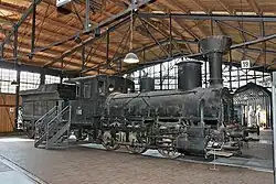 Liokomotive 680 der GKB im Deut­schen Tech­nik­mu­se­um Ber­lin