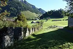 Geländepanzerhindernis Flühli mit Infanteriewerk Felskopf