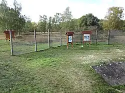 Grenzdenkmal Wülperode mit Informationstafeln