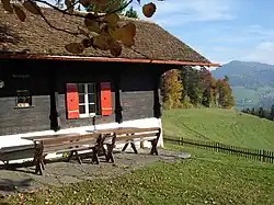 Naturfreundehaus Waldeggli auf dem Ghöch bei Bäretswil