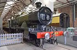 Nr. 2818 im Museum der Great Western Railway