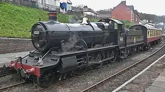 Nr. 5322 in British-Rail-Farben (2014)