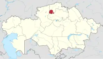 Lage in Kasachstan