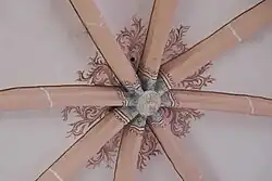 Sterngewölbe mit Schlussstein