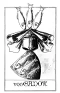 Altes Wappen derer von Gadow