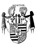 Wappen derer von Gaertner (1771) in Siebmachers Wappenbuch