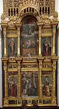 Hochaltar mit Polyptichon von Criscuolo