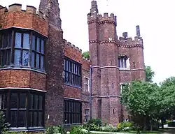 Turm der Gainsborough Old Hall