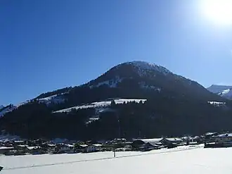 Gaisberg (Nordseite im Winter)