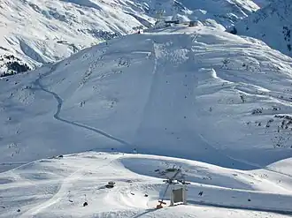 Galzig – Ansicht von Nord-West