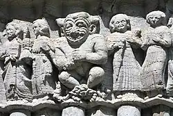 Detail des Portals vom Meister Egypticus