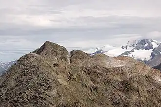 Ganot vom Debantgrat Südgipfel, links davor der Debantgrat Nordgipfel