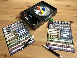 Typische Spielsituation zwischen zwei Spielern