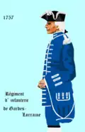 Uniform 1744 bis 1762