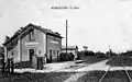 Bahnhof von Morsalines, von 1886 bis 1948 in Betrieb