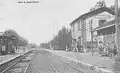 Bahnhof Mignères - Gondreville Anfang des 20. Jahrhunderts