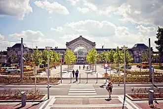 Bahnhof Charleroi-Central – Ansicht von Norden