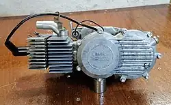 Kupplungsseite (die Centrimatic-Kupplung befindet sich unter dem Motordeckel)