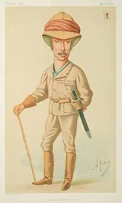 Garnet Wolseley als Men of the Day nach dem Aschanti-Krieg, Ausgabe vom 18.&nbsp;April 1874