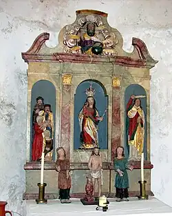 Altar der Unterkapelle
