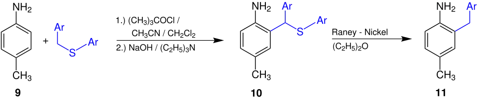 Beispiel der Gassman-Reaktion