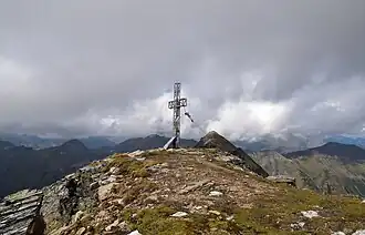 Gipfelkreuz des Kreuzkogels