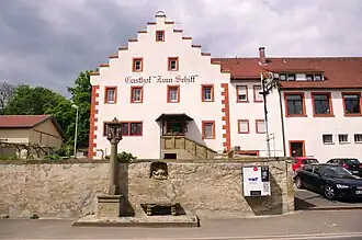 Gasthof zum Schiff, Garstadt (18. Jh.)