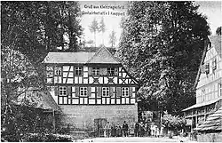 Die Gastwirtschaft Kauppert um 1900