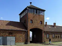 Torturm des KZ Auschwitz-Birkenau