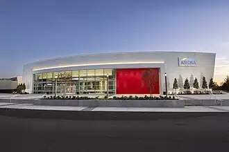 Das Gateway Center Arena im November 2019