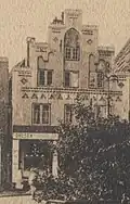 Ein weiteres Gebäude von der Südseite des Südermarktes mit Stufengiebel um 1900, das heute nicht mehr existiert