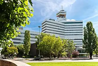 Das rbb-Sendezentrum in Berlin-Westend