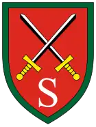 Verbandsabzeichen Kampftruppenschule 1 und <?>