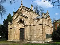 Gedächtnishalle auf dem historischen Friedhof in Weimar