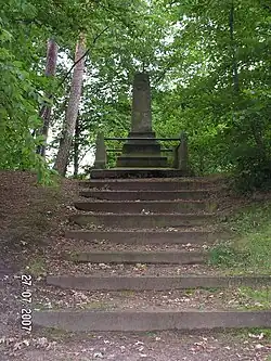 Gedenkstein für den Major v. Arnim der Hanseatischen Legion in Lübeck