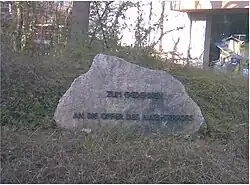 Gedenkstein an die NS-Opfer
