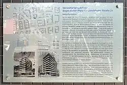 Gedenktafel am Bayerischen Platz 1