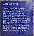 Gedenktafel Alter Elbtunnel