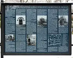 „Kirchhof der Französisch-Reformierten Gemeinde zu Berlin“