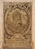 Gedenktafel auf Gustav II Adolf, 1896