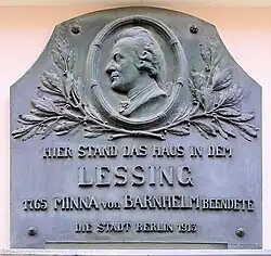 Gedenktafel in Berlin, Nikolaikirchplatz 7