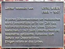 Gedenktafel am Haus Salzachstraße&nbsp;6, Berlin-Zehlendorf