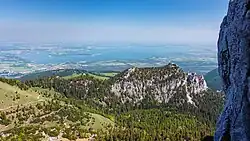 Die 1398 m hohe Gedererwand